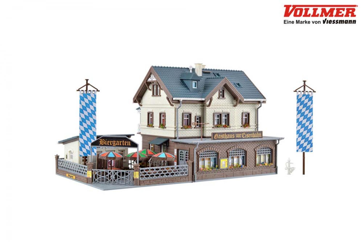 Vollmer 43663 H0 Bahnhofsgaststätte