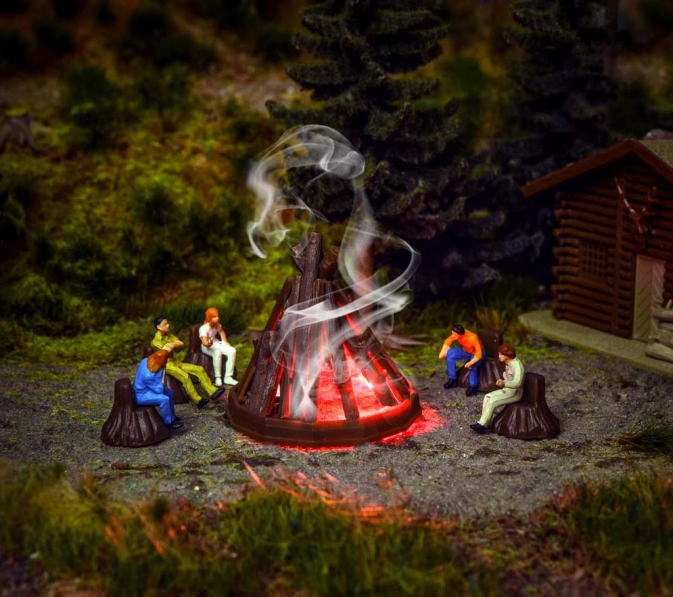Vollmer 43667 H0 Lagerfeuer