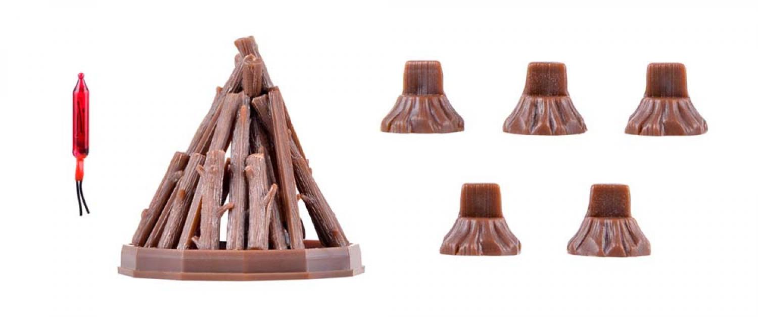 Vollmer 43667 H0 Lagerfeuer