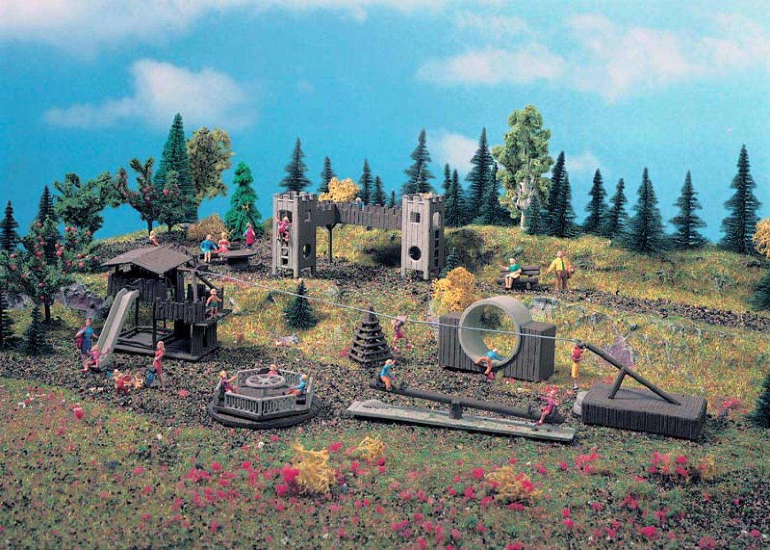 Vollmer 43668 H0 Deko-Set Abenteuerspielplatz