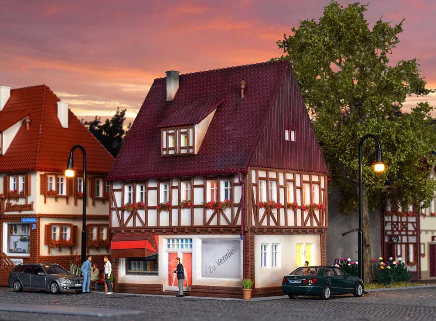 Vollmer 43669 H0 Buchhandlung Bahnhofstr.9