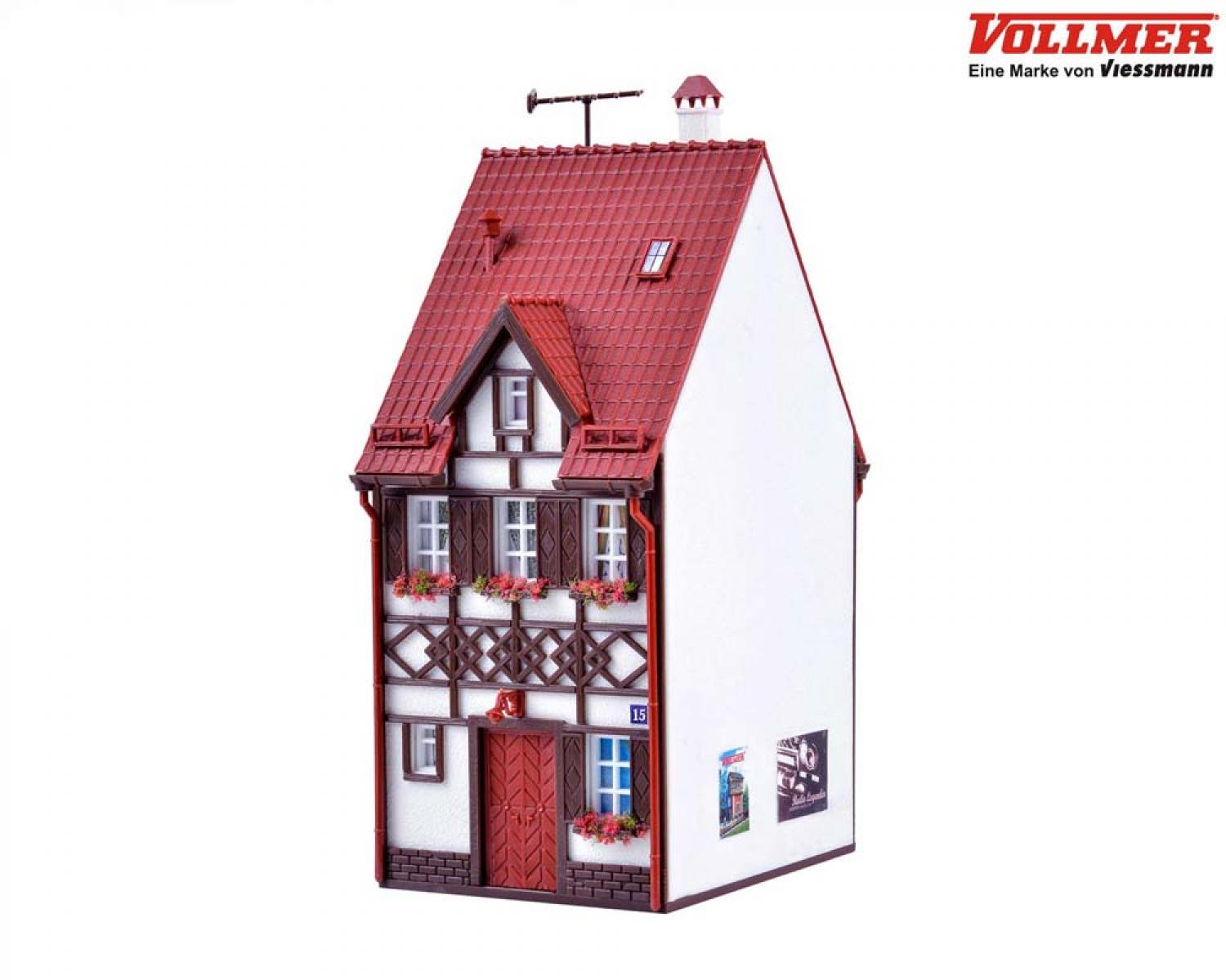 Vollmer 43672 H0 Fachwerkhaus Bahnhofstr.15
