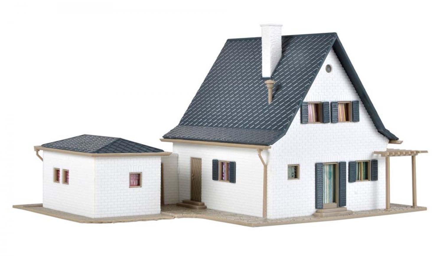 Vollmer 43718 H0 Wohnhaus mit Garage