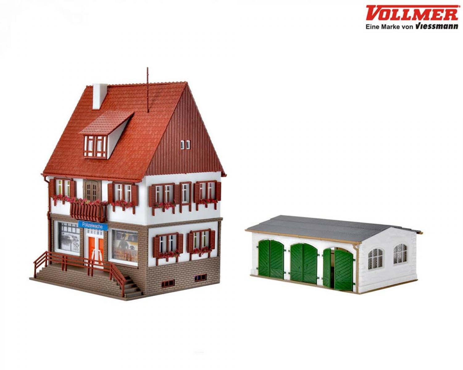 Vollmer 43763 H0 Polizei Einsatzzentrale 7