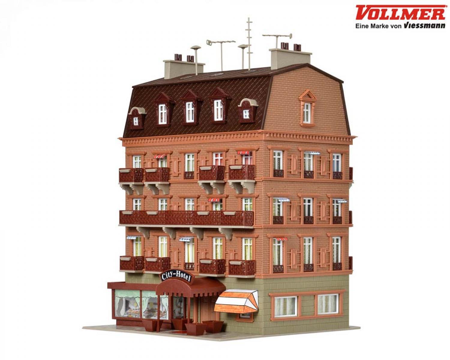 Vollmer 43782 H0 City-Hotel (LED)