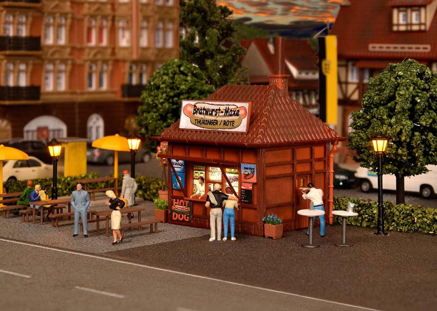 Vollmer 45140 H0 Kiosk Bratwurst-Maxe