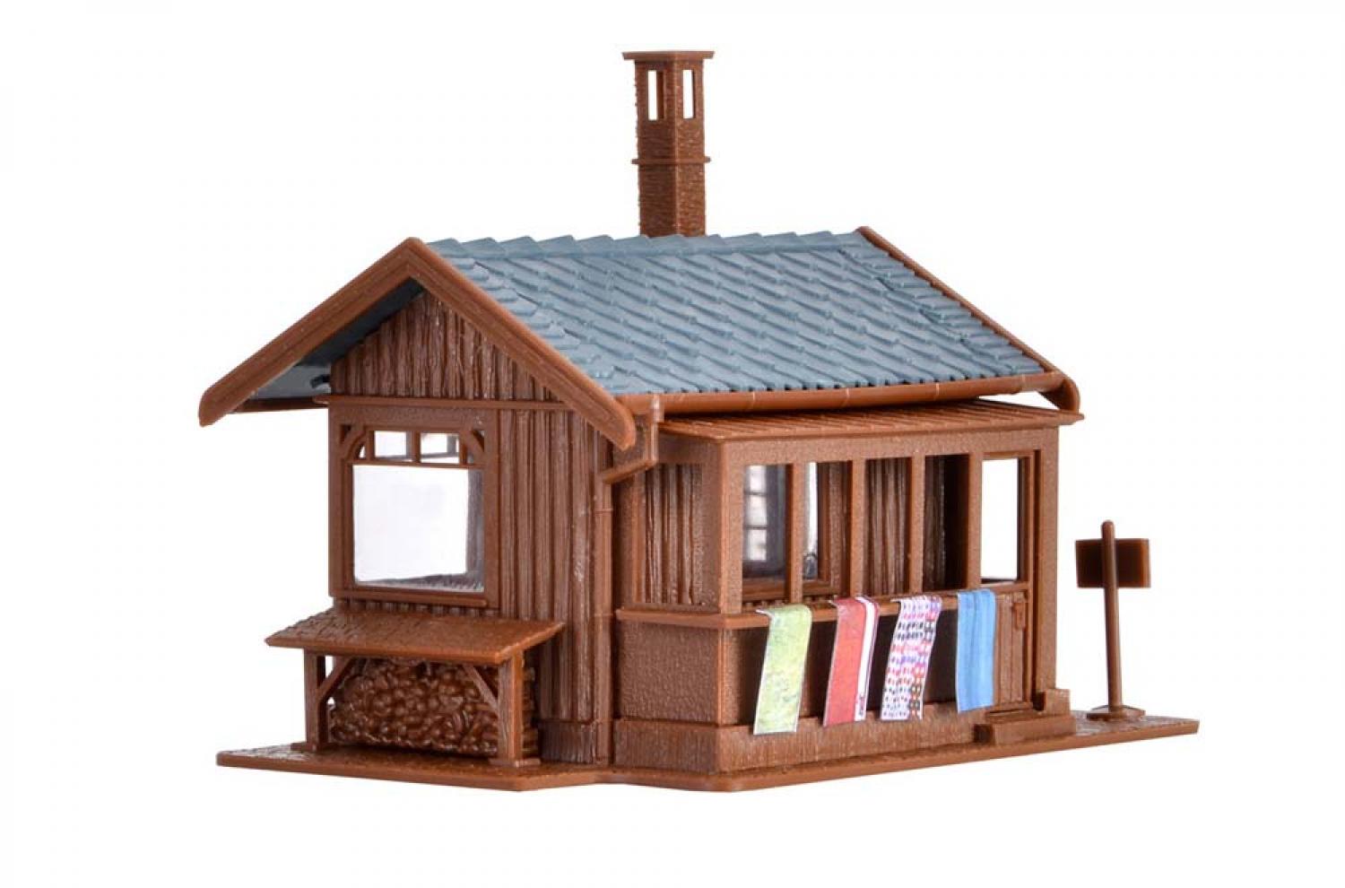 Vollmer 45146 H0 Sauna mit Zubehör (LED)