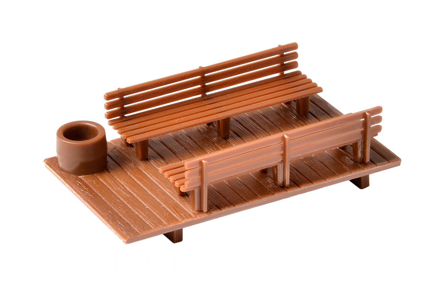 Vollmer 45146 H0 Sauna mit Zubehör (LED)