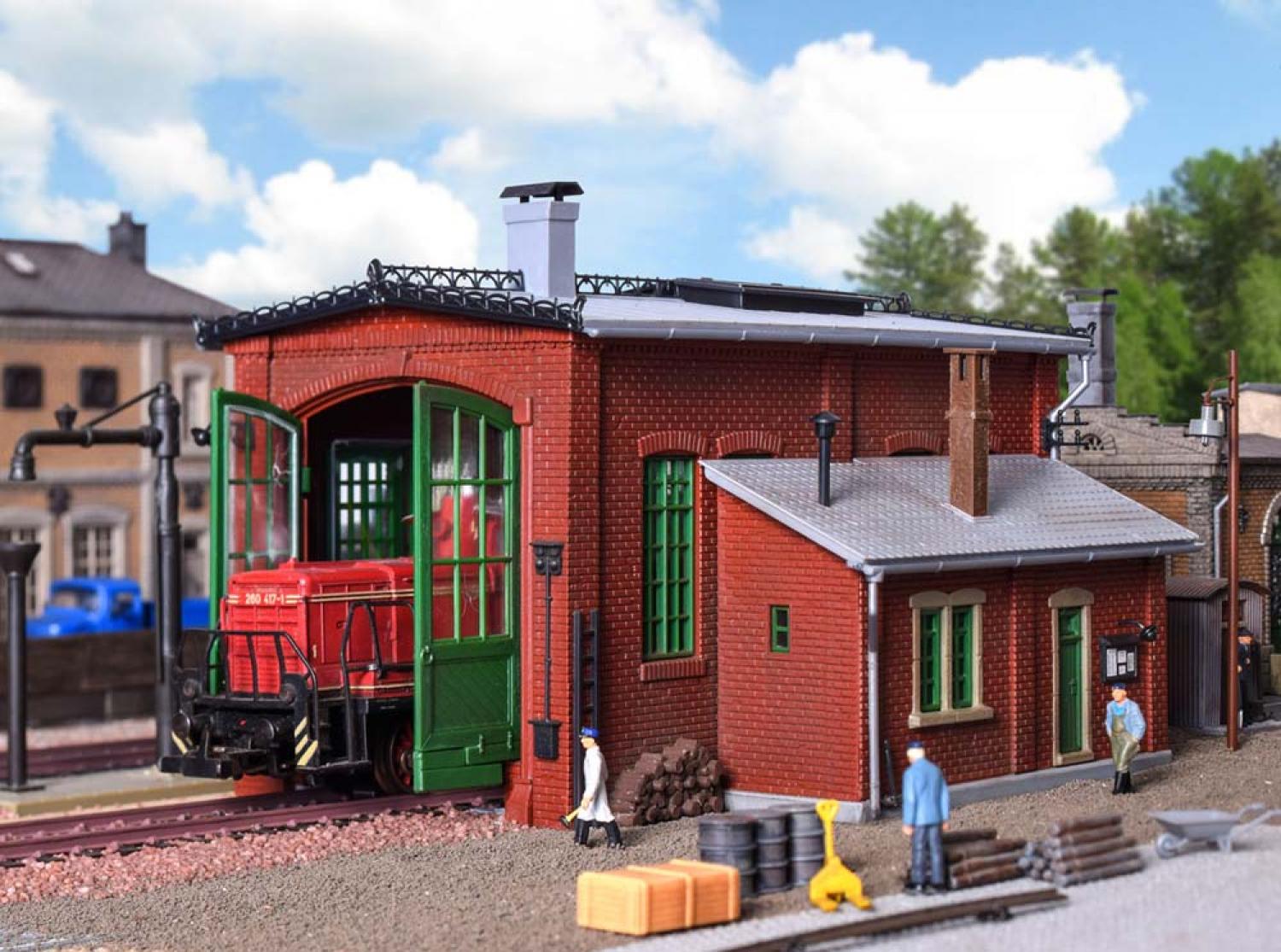 Vollmer 45750 H0 Lokschuppen einständig