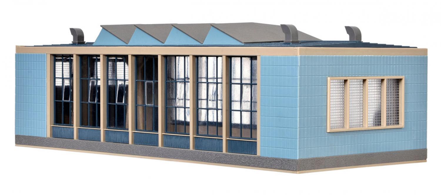 Vollmer 45765 H0 E-Lokschuppen mit Türschl.