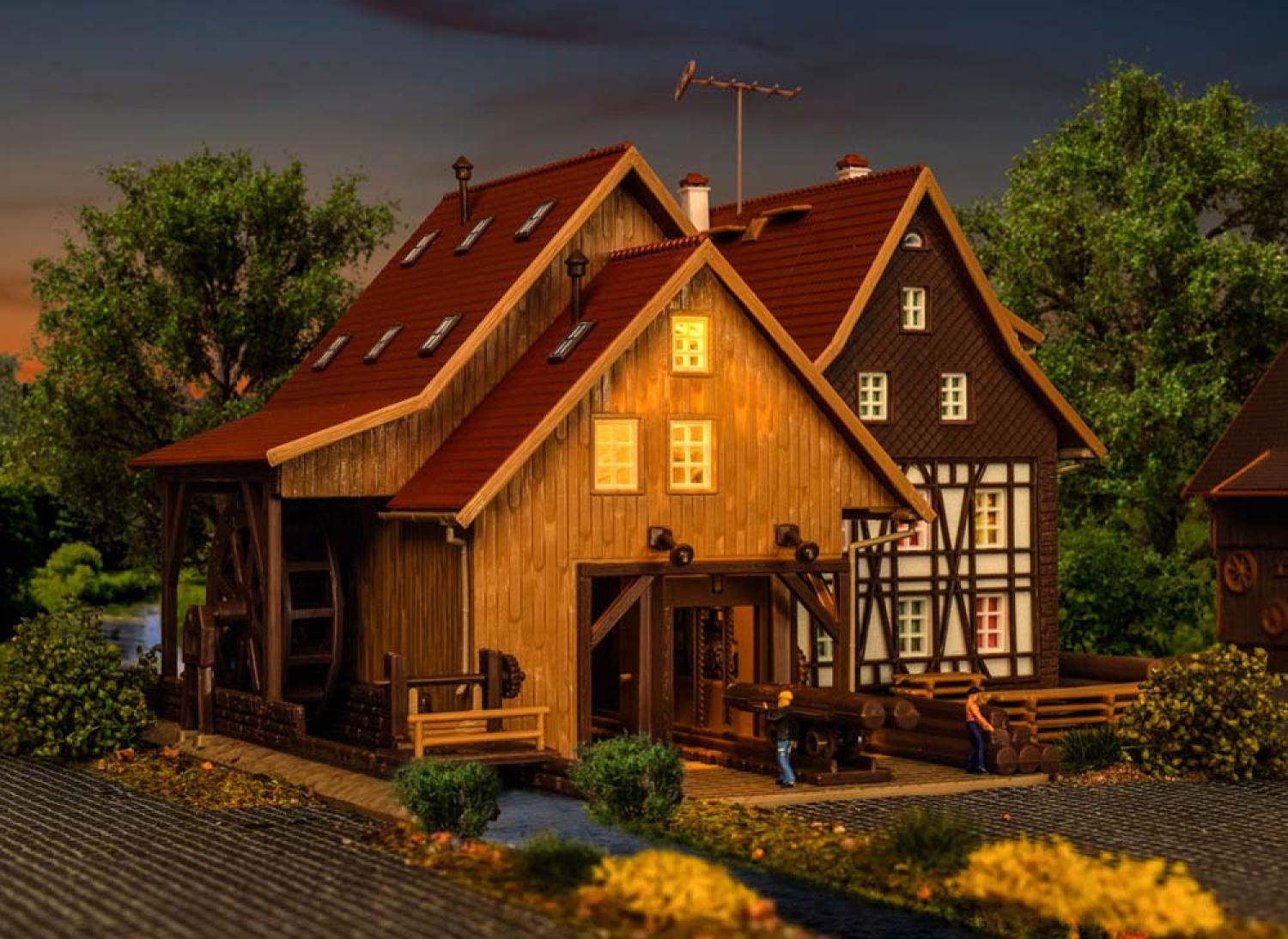 Vollmer 47713 N Tonbachmühle mit Mühlrad