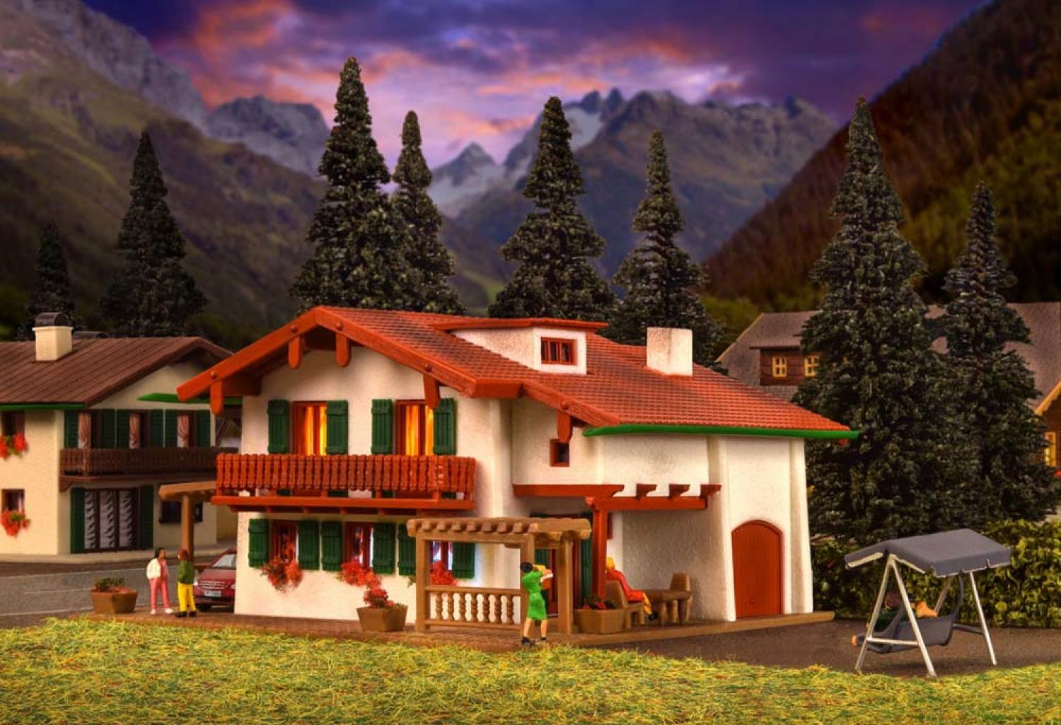 Vollmer 47754 N Chalet Edelweiss m. Carport