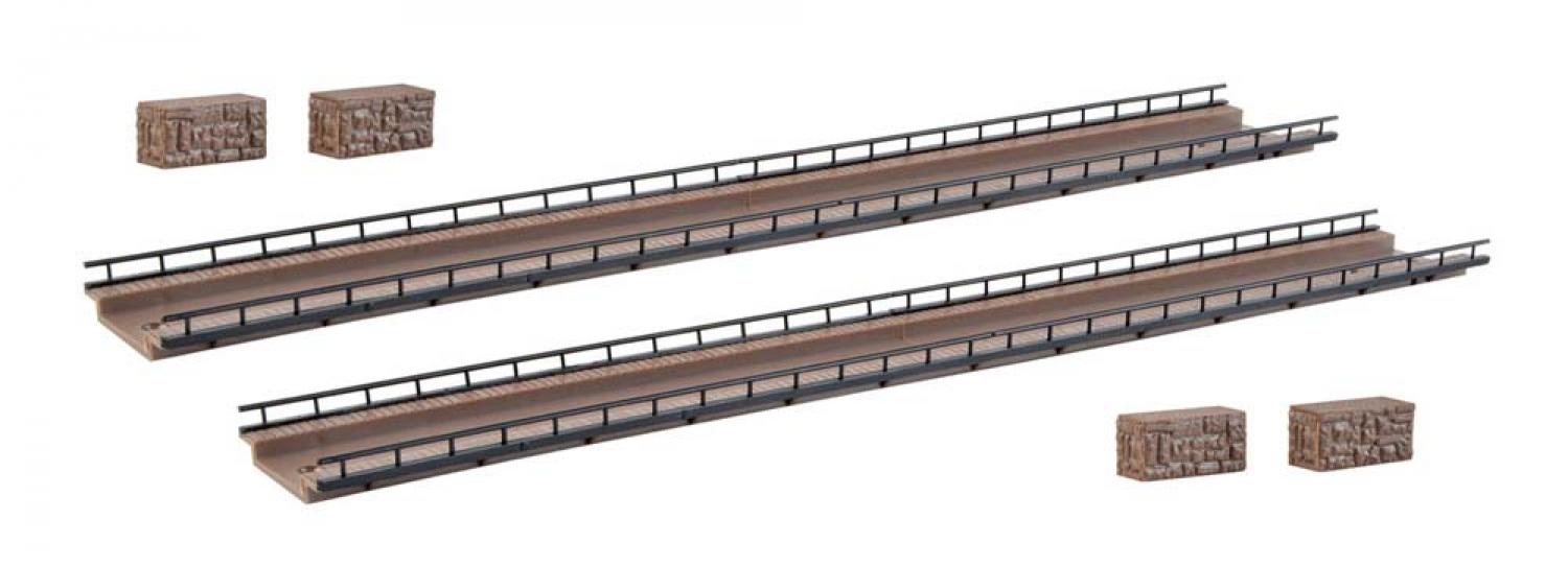 Vollmer 47825 N Schienenbrücke gerade, 2x