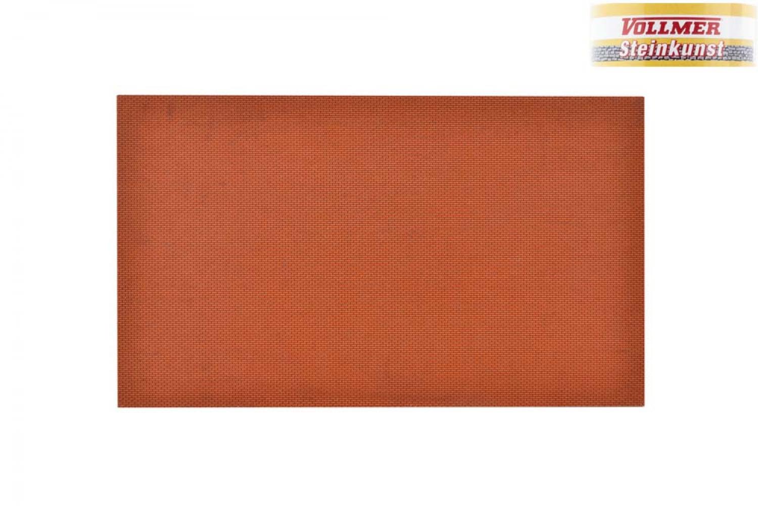 Vollmer 48222 H0 Mauerplatte Ziegel