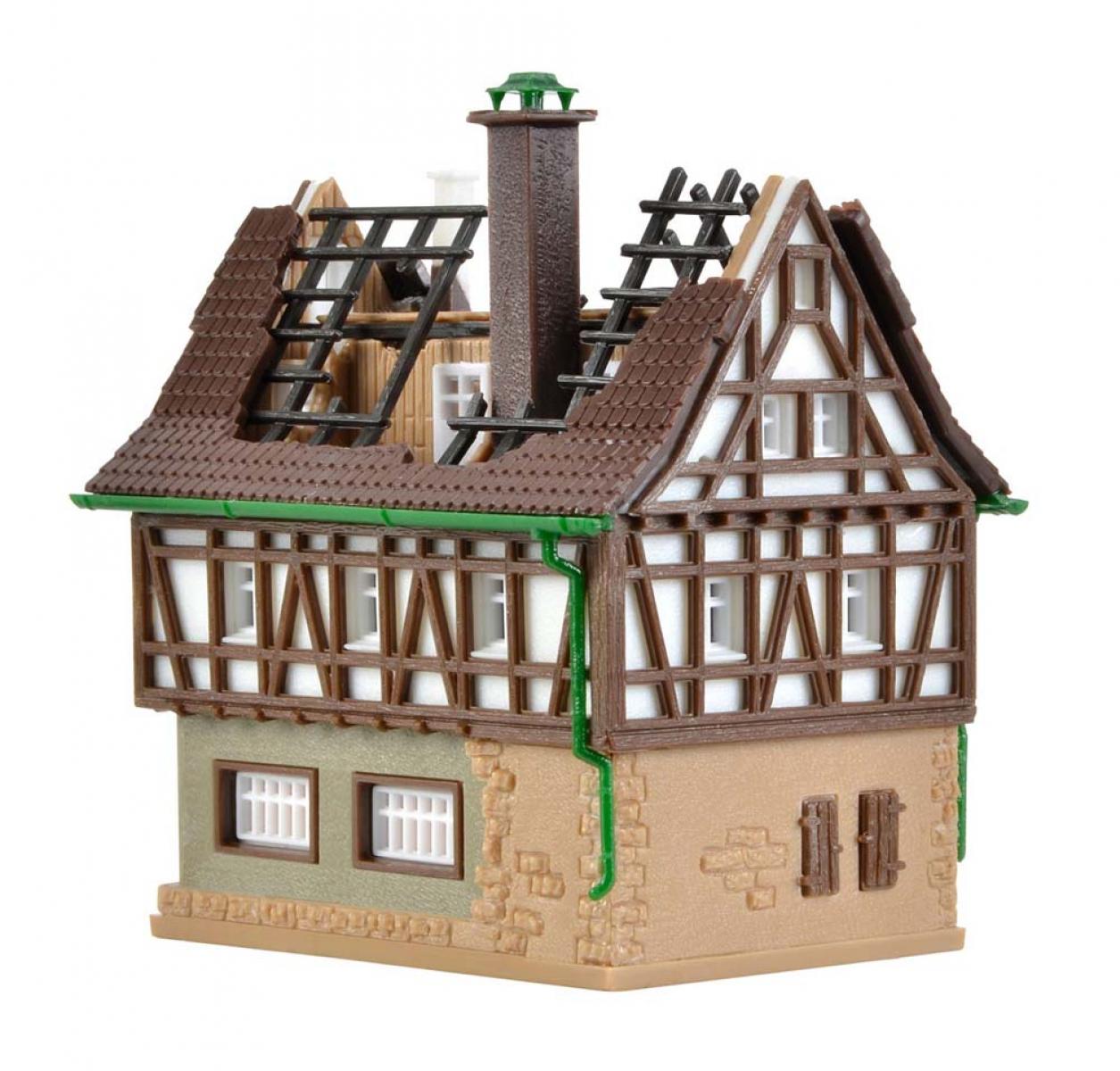 Vollmer 49538 Z Brennendes Haus