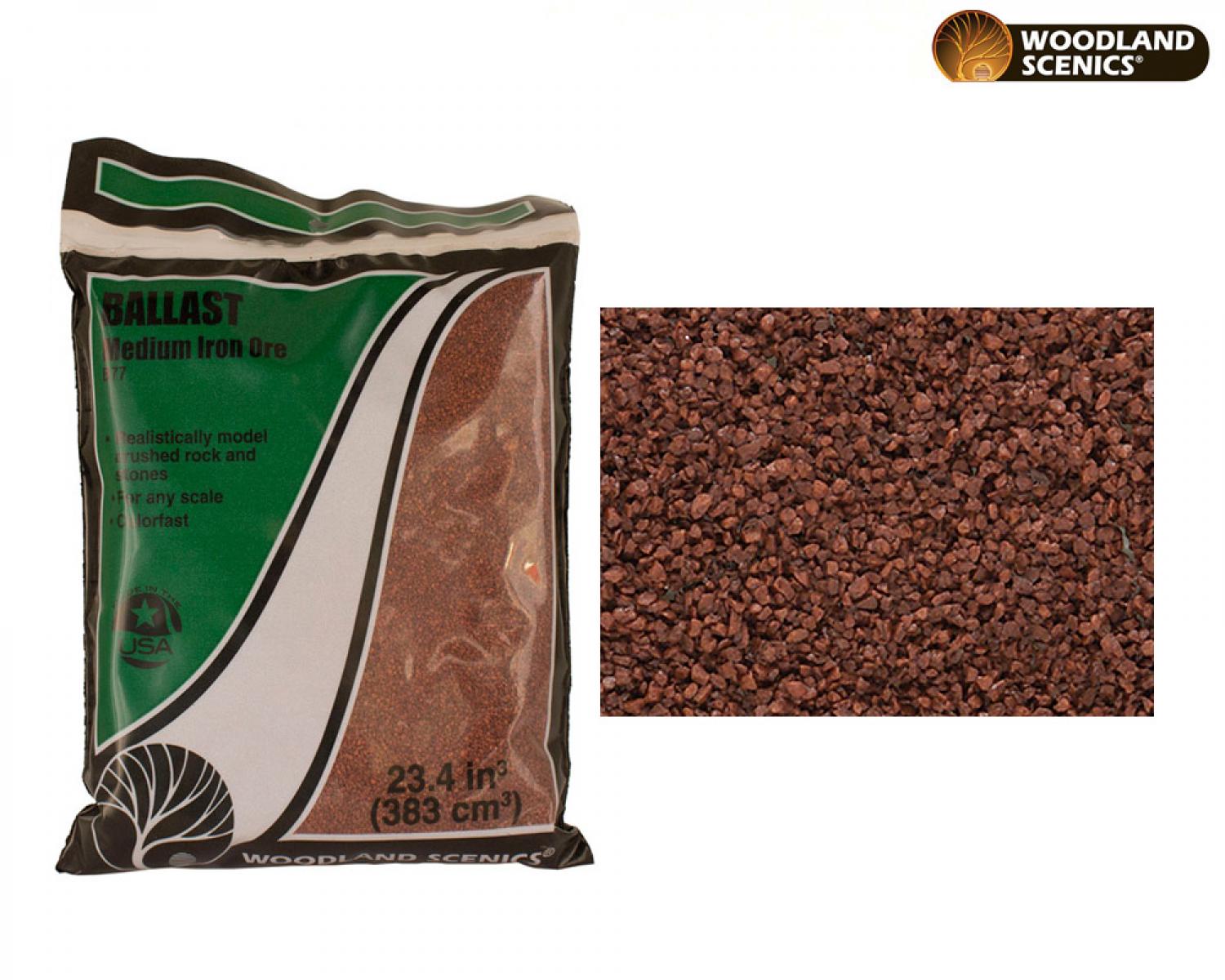 Woodland WB70 Iron Ore Fine Ballast (Bag)