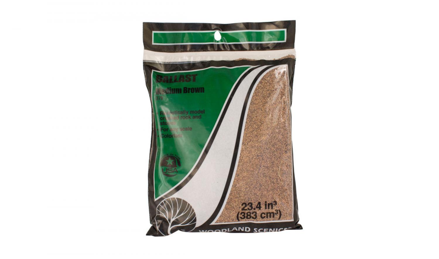 Woodland WB72 Brown Fine Ballast (Bag)