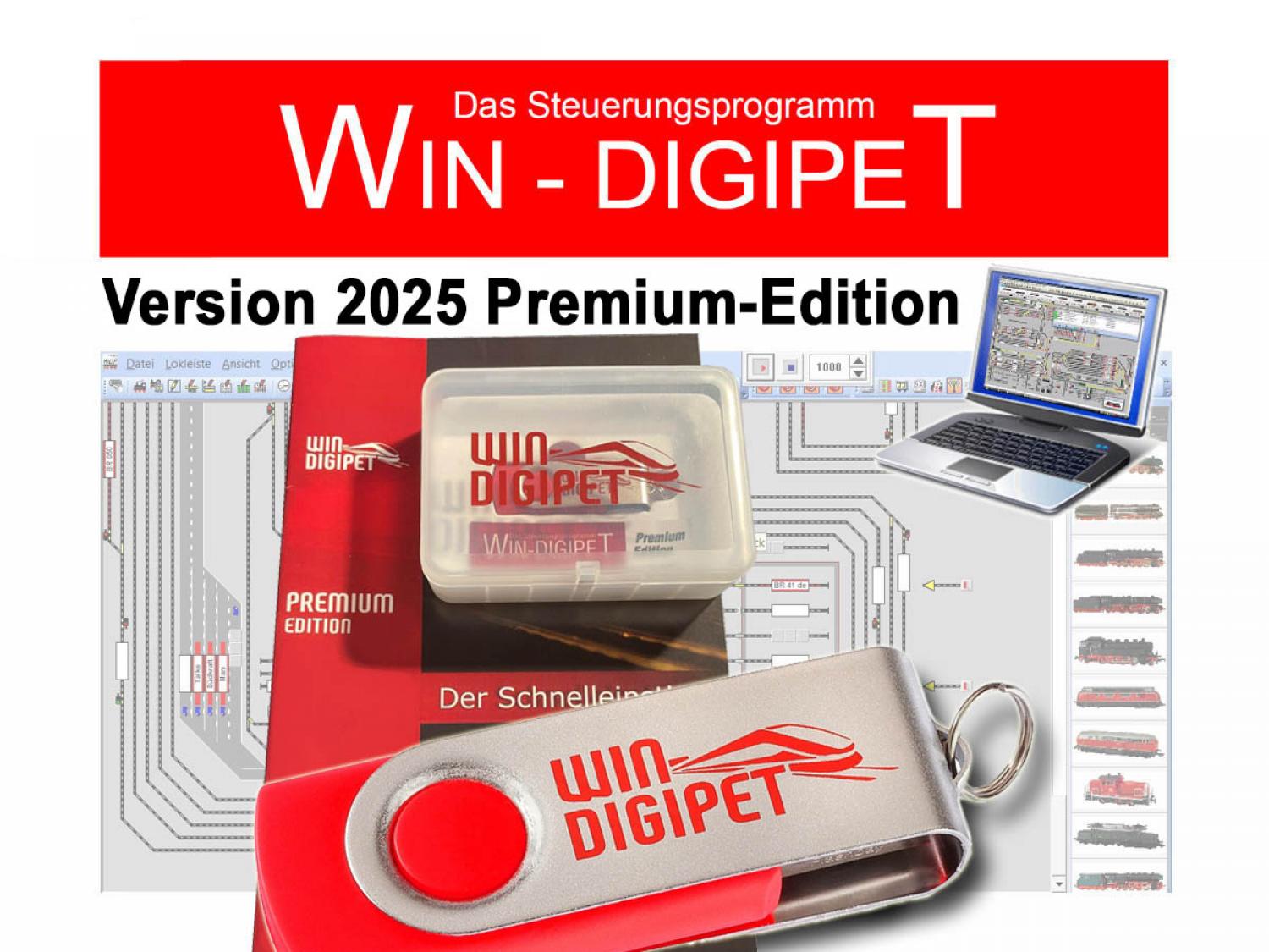 Original Win-Digipet Premium-Edition 2025 (Vollversion)
