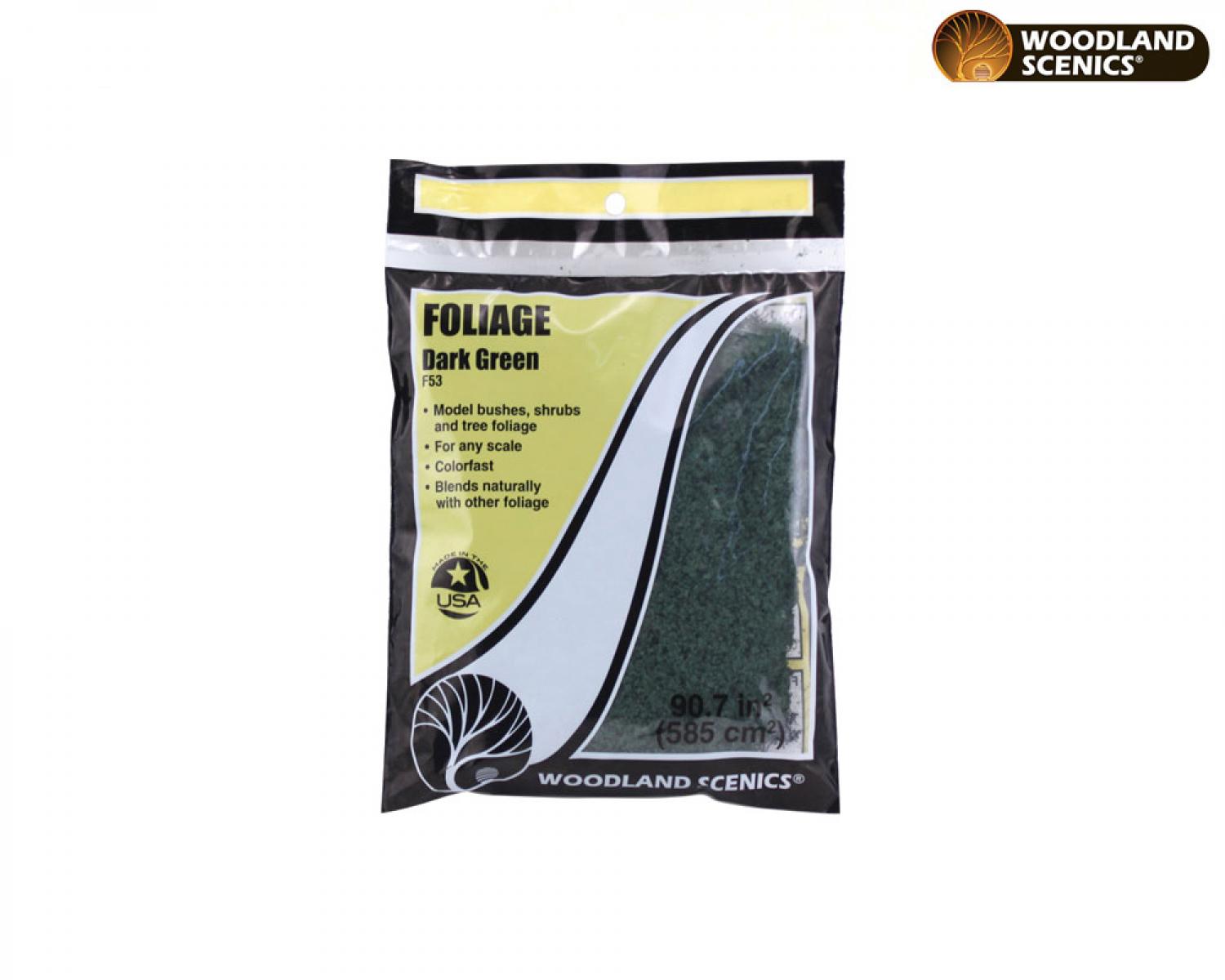 Woodland WF53 Dark Green Foliage