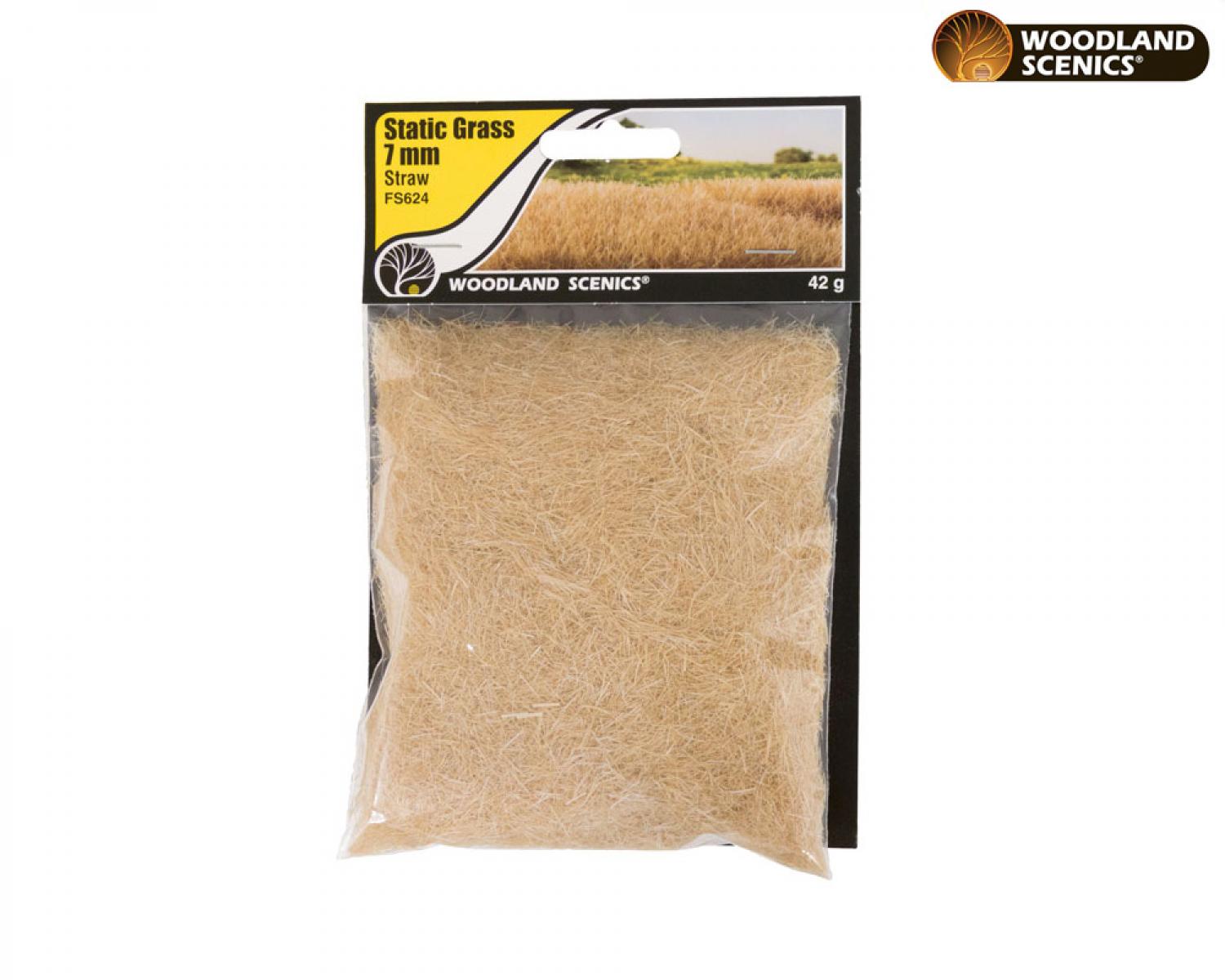 Woodland WFS624 7mm Static Grass Straw