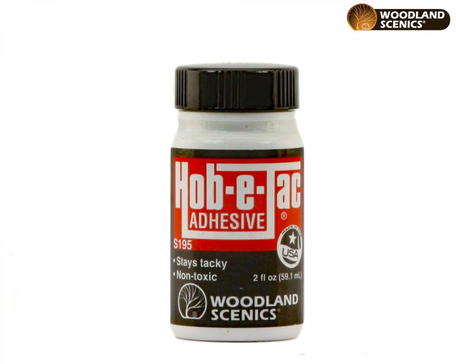 Woodland WS195 Hob-E-Tac Adhesive 2 Oz