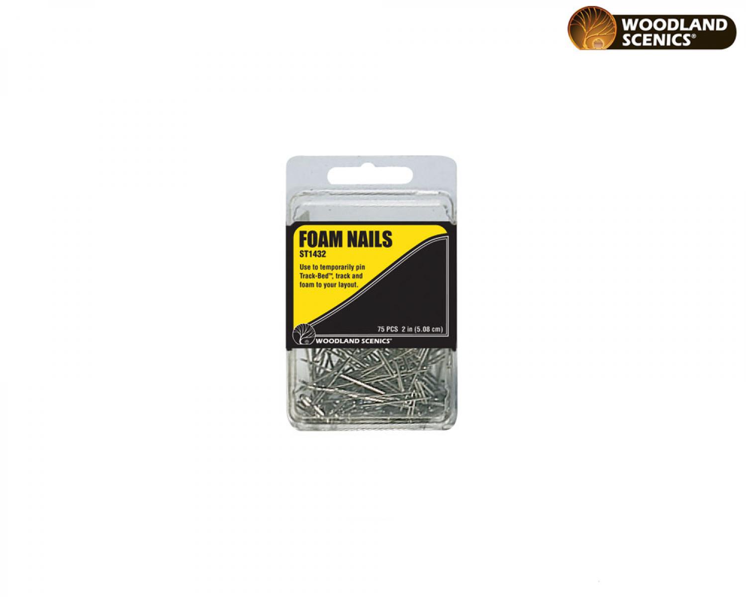 Woodland WST1432 Foam Nails (x75)