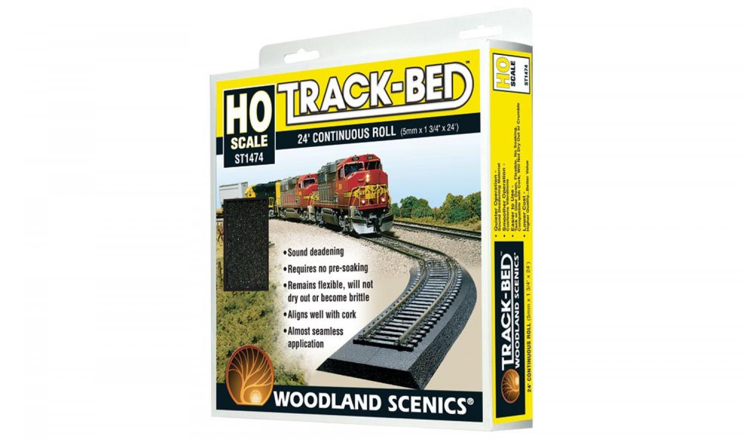 Woodland WST1474 Track-Bed Gleisbettung H0