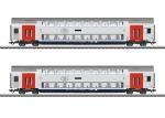Märklin 43566 Doppelstockwagen-Set SNCB