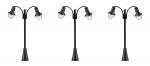 FALLER 272130 N LED-Bogenleuchten, 3er-Set, ww