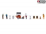 Noch 16230 H0 Figuren-Themenwelt „Kaffeestand"