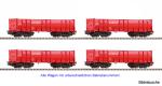 PIKO 98559A-Set Eaos DB Railion (4 Stück)