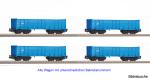 PIKO 98559E-Set Eanos NS VI (4 Stück)