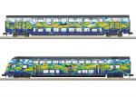 Minitrix 18299 Doppelstockwagen-Set Touristik