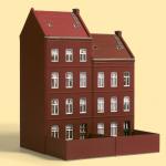 Auhagen 11392 Stadthäuser Schmidtstr. 13/15 H0