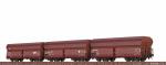 Brawa 50877 H0 Set (3er) GÜW Fals DB AG IV (AC)