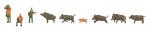FALLER 151701 (H0) Jäger und Wildschweine
