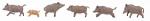 FALLER 151925 (H0) Wildschweine