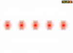 Faller 163752 5 SMD-LEDs, rot