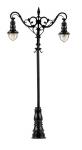 FALLER 180206 LED-Laterne, Kugel-Hängeleuchten