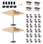 Faller 180437 Biergarten-Set Veltins