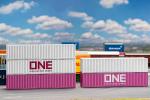 FALLER 182152 (H0) 40' Container ONE, 5er-Set