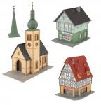 Faller 190038 H0 Aktions-Set Dorfleben