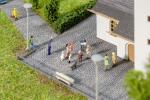 Faller 272311 N PREMIUM Kopfsteinpflaster, dunkel