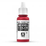 Vallejo 770934 Rot, transparent, 17 ml