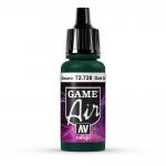 Vallejo 772728 Dunkelgrün, 17 ml