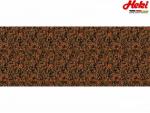 Heki 1557 Belaubungsvlies herbstbraun 28x14cm
