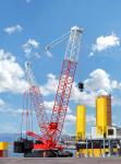 Kibri 13013 H0 Raupenkran mit Gittermast