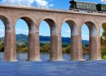 Kibri 37675 N/Z Viaduktpfeiler, 6 Stück