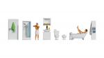 Noch 16289 H0 Figuren-Themenwelt "Badezimmer"