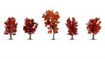 Noch 25625 Herbstbäume 5 Stück, 8 - 10 cm hoch